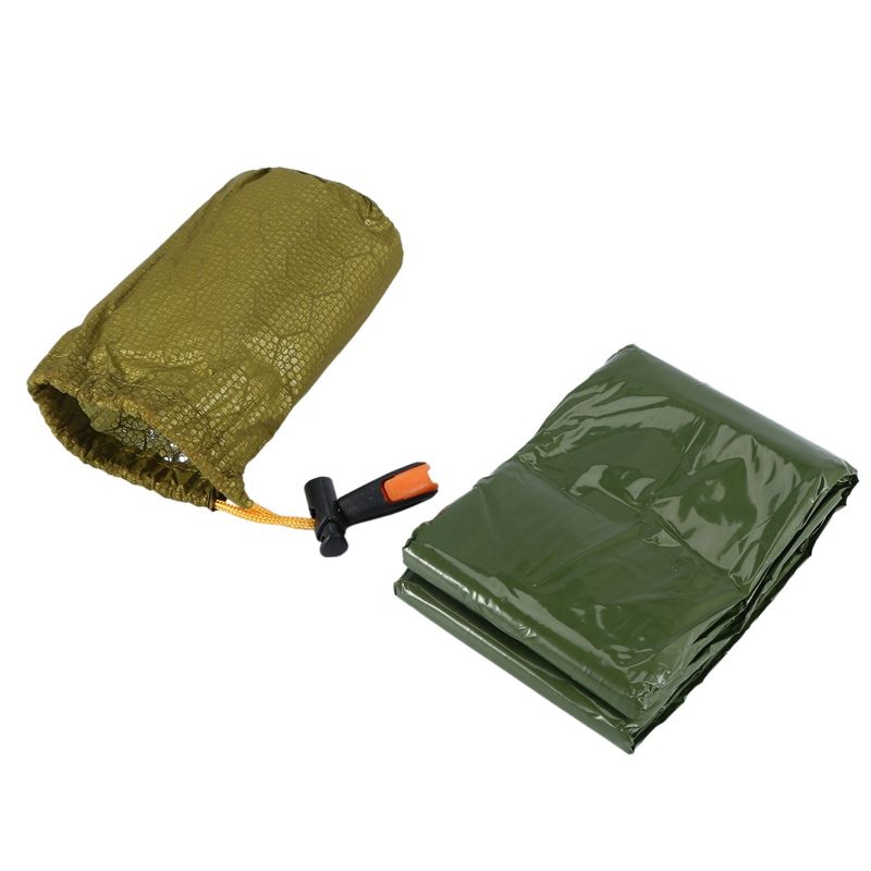 Bivy Bag Emergency - XSXS-noodslaapzak, bivakzak met fluitje, outdoor survival