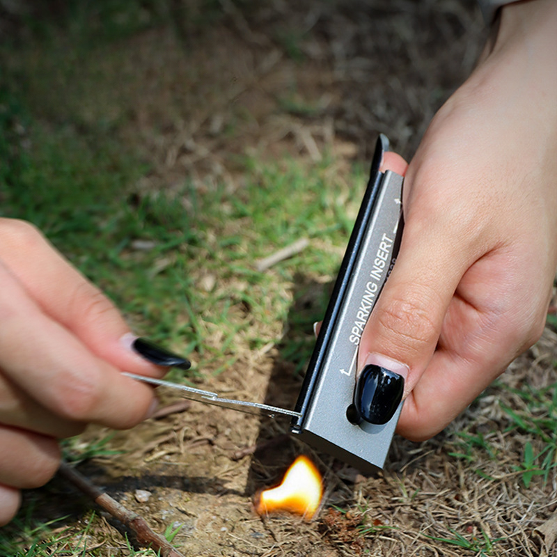 Magnesium Fire Starter - Waterdichte Magnesium Vuursteen & Staal Aansteker