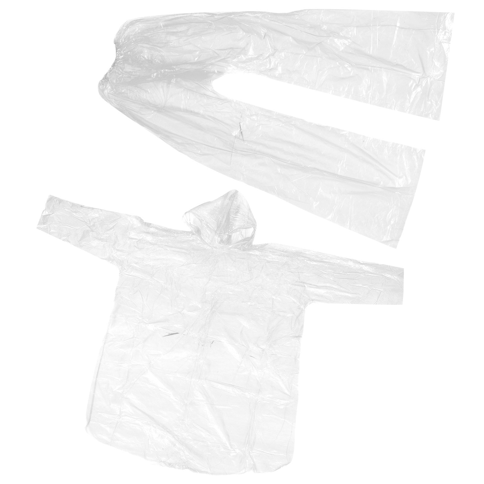 Emergency Poncho Rain - Waterdichte, scheurbestendige, lichtgewicht en opvouwbare regenponcho