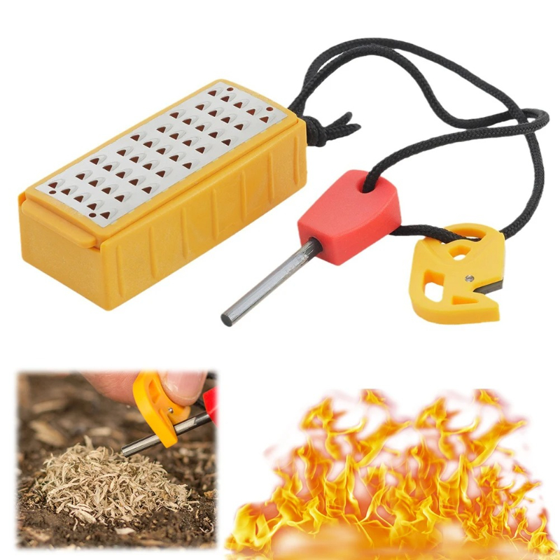 Draagbare Outdoor Nood Tinder  - Magnesium Fire Starter recensie en prijs
