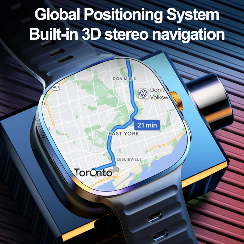 Nieuwe Smartwatch met groot sc - Compass Lensatic recensie en prijs