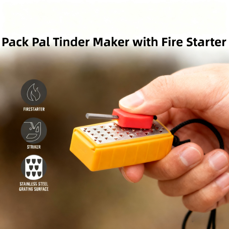 Lichtgewicht Tinder Maker met  - Magnesium Fire Starter recensie en prijs